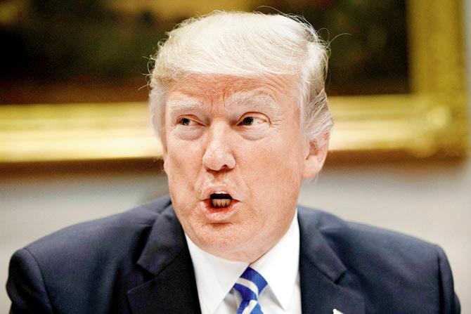 Donald Trump. Pic/AFP