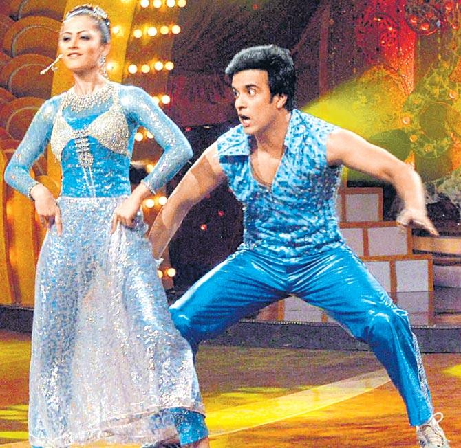 Sanjeeda Sheikh and Aamir Ali in a previous season of the show