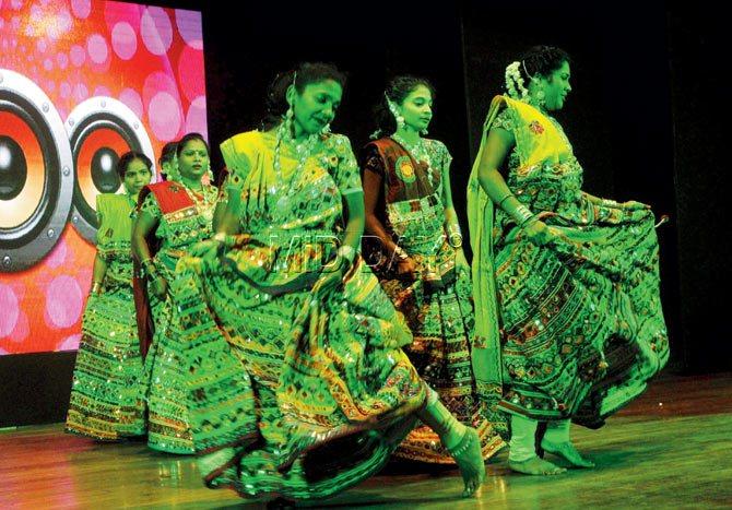 The inter-slum competition was held at Damodar Hall in Dadar to celebrate International Women