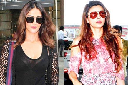 Spotted: Vaani Kapoor and Daisy Shah at Mumbai airport