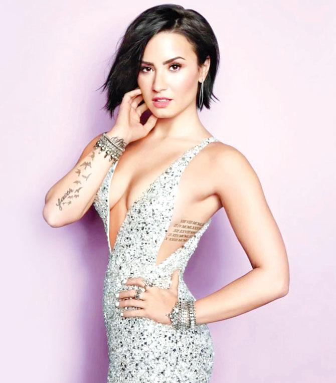 Demi Lovato. Pics/Instagram