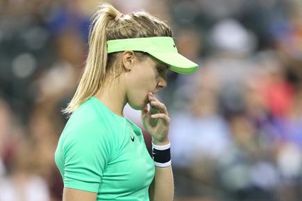Canadian Eugenie Bouchard stunned at Indian Wells