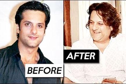 The change that Fardeen has undergone over the years. 