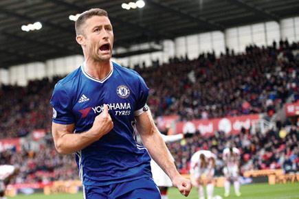 Cahill's late strike helps Chelsea win 2-1