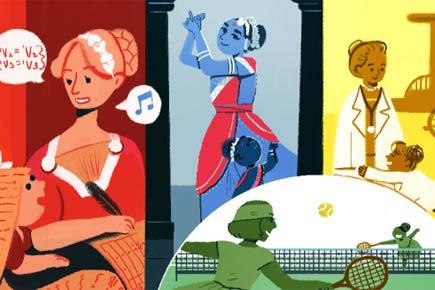 International Women's Day: Google Doodle celebrates 13 female pioneers