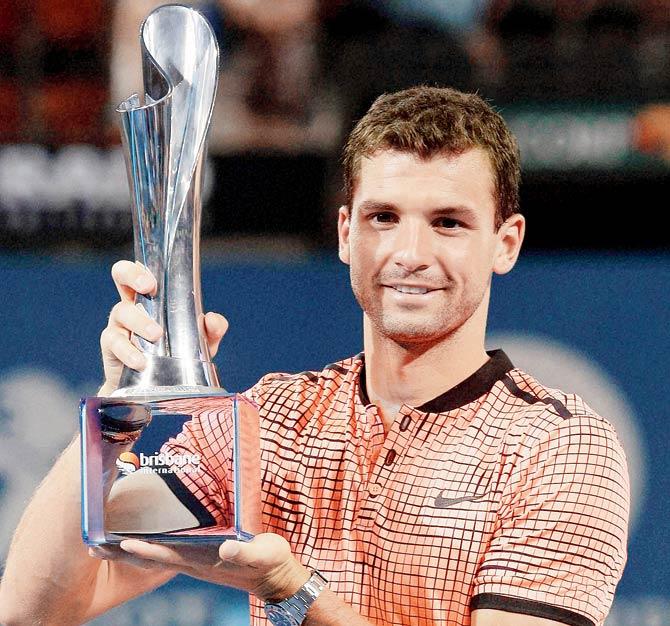 Grigor Dimitrov. Pic/Getty Images