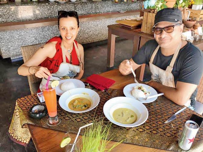 Ishita Arun and Dhruv Ghanekar in Thailand