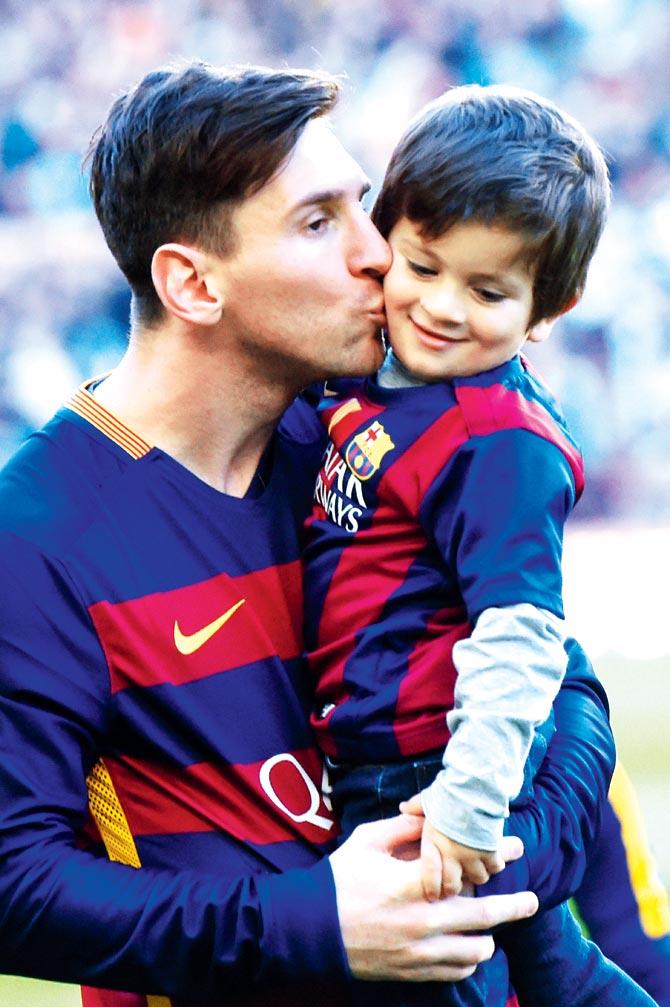 Lionel Messi S Son Thiago Won T Follow Father S Footsteps