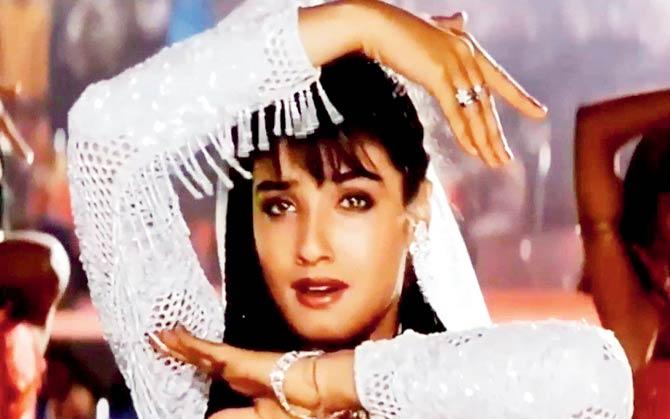 Raveena in the song