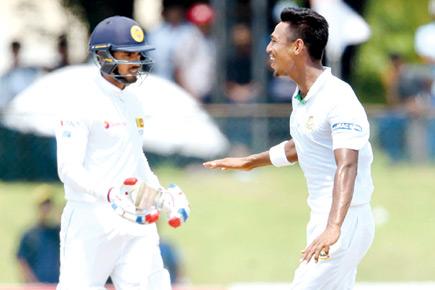 Bangladesh on top despite Karunaratne's ton