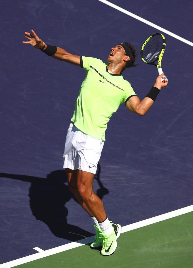 Rafael Nadal. Pic/Getty Images/AFP