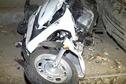 Delhi hit-and-run: 17-year-old dies as speeding Mercedes rams into scooty