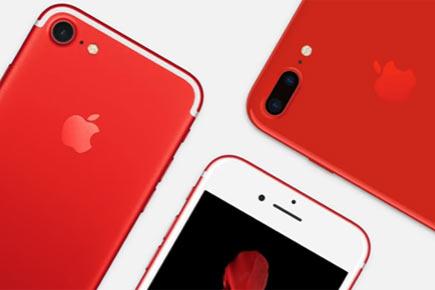 Apple iPhone 7 goes red to help fight AIDS