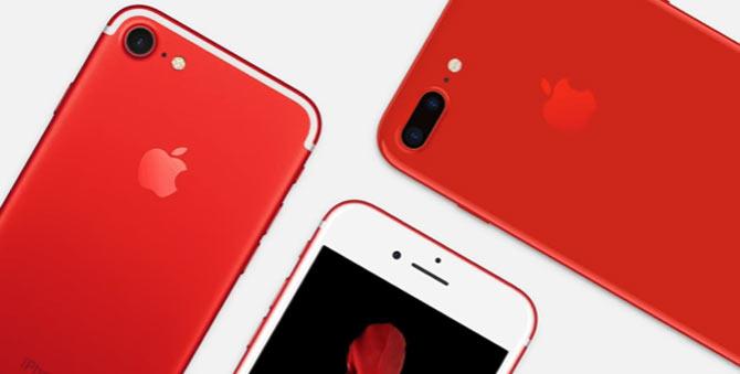 Apple iPhone 7 goes red to help fight AIDS