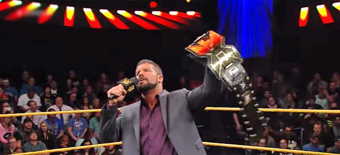 NXT champion Bobby Roode