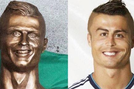 Cristiano Ronaldo's statue becomes the 'bust' of all jokes on Twitter