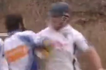Watch video: Ugly brawl takes place during cricket match