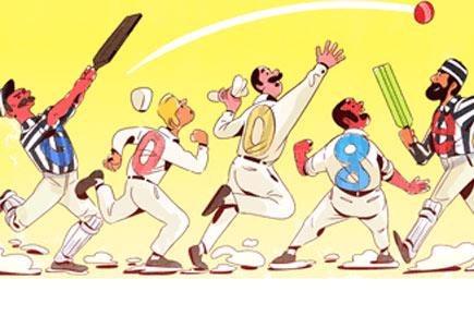 Google Doodle celebrates 140 years of Test cricket