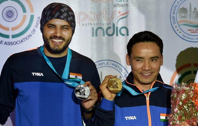 Gold medal winner India
