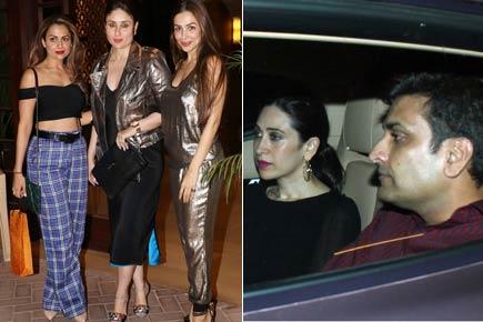 Photos: Karisma Kapoor and rumoured boyfriend party with Kareena, Malaika