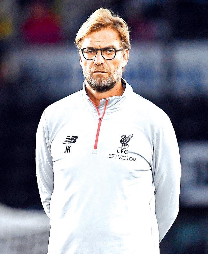 Liverpool coach Jurgen Klopp