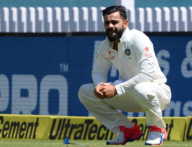 Virat Kohli has been repeatedly targetted by the Australian media
