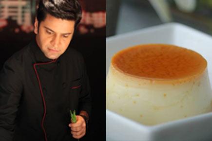 Chef Kunal Kapoor's recipe for Caramel Custard