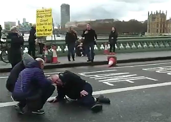 Assailant shot, policeman stabbed and several injured in UK parliament incident