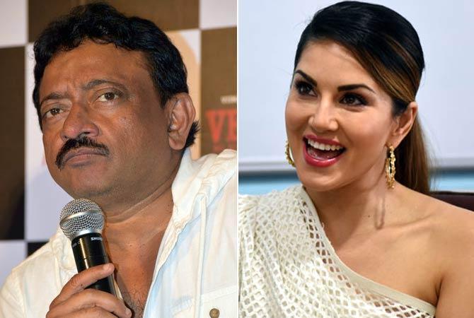 Ram Gopal Varma and Sunny Leone