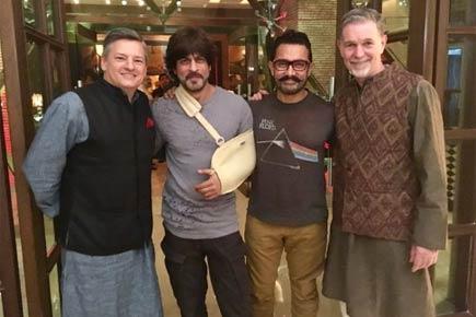 When Shah Rukh Khan 'Netflixed and Chilled' with Aamir Khan after surgery