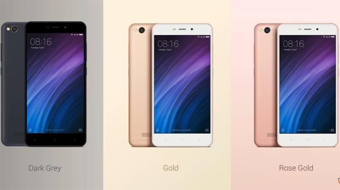 Xiaomi launches Redmi 4A smartphone at Rs. 5,999 in India