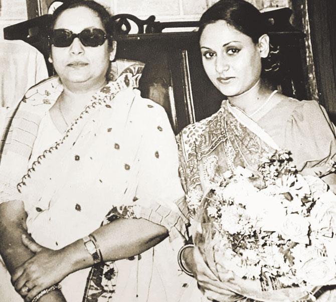 Manobina Roy with Jaya Bachchan