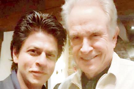 Shah Rukh Khan meets Warren Beatty
