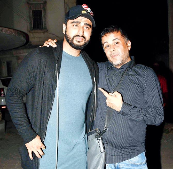 Arjun Kapoor and Chetan Bhagat