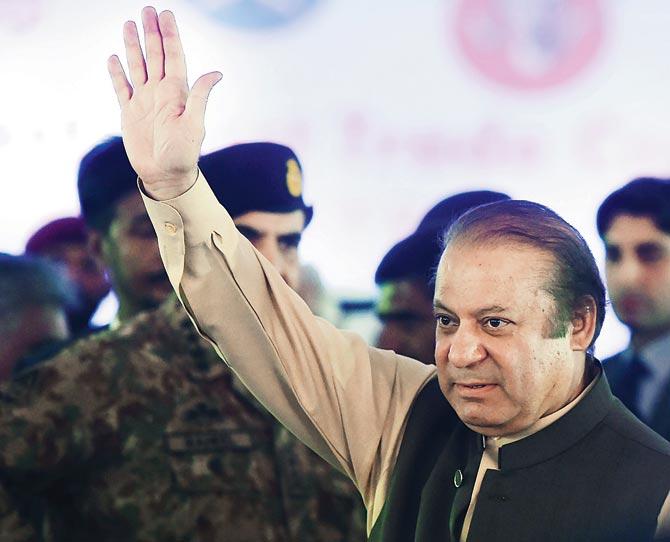 Pakistani PM Nawaz Sharif. Pic/AFP