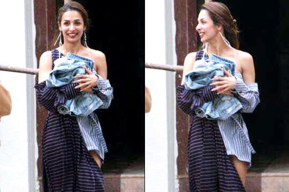 Photos: Malaika Arora spotted at Arbaaz Khan