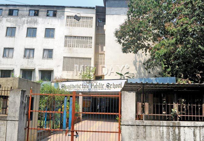 The principal of Shantiniketan Public School, Swati Roy, said Deepak Wagh is trying to defame the school with a false complaint. Pic/Datta Kumbhar