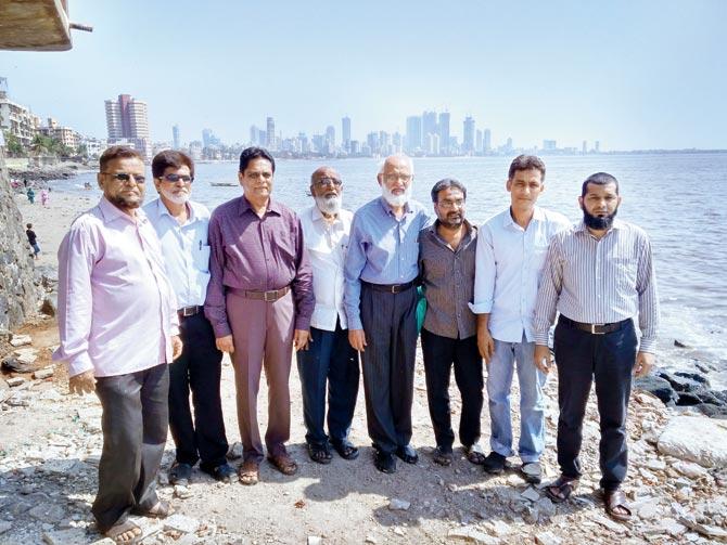 It’s taken members of the Mahim ALM (above) and other residents over two years of toil to free Mahim Beach of plastic, garbage and other filth, including drug addicts