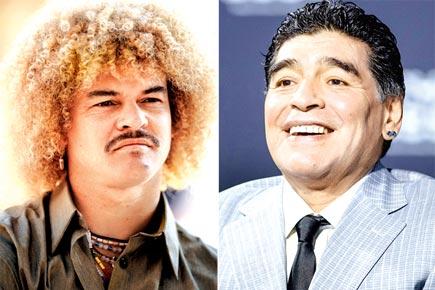 Colombian legend Carlos Valderrama may join Diego Maradona in Kolkata