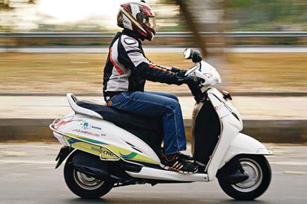 Here's a Lovato CNG kit for the Honda Activa