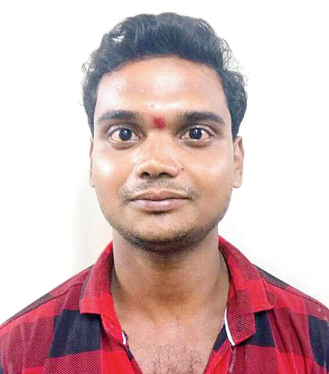 Durgesh Patwa, who allegedly helped dispose of the body parts