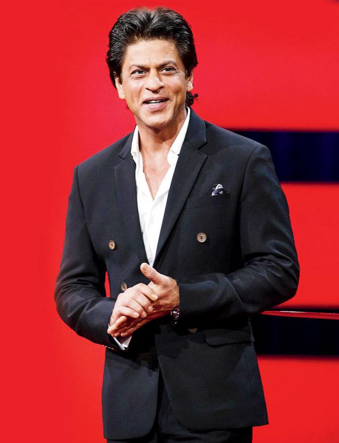 Shah Rukh Khan delivering TED Talk in Vancouver earlier this month