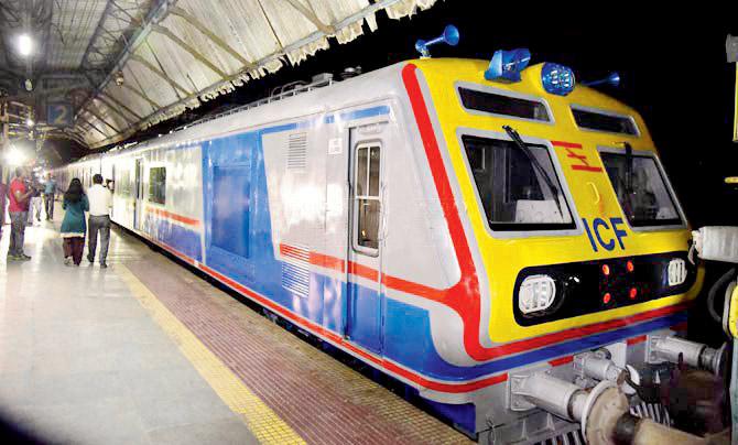 Western Railway (WR) authorities are hoping to start the air-conditioned electrical multiple unit (EMU) rake from this Diwali. File Pic