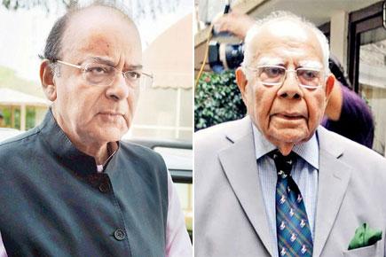 Sparks fly as Arun Jaitley and Ram Jethmalani duel in court