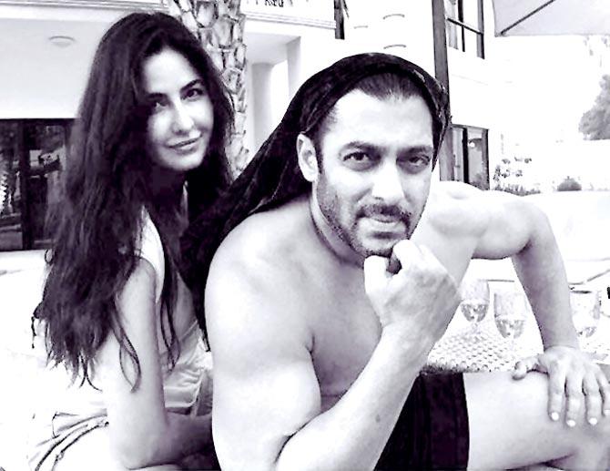 Katrina Kaif And Salman Khan Chill Together By The Poolside 