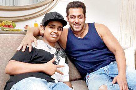Salman Khan meets his billionaire teen friend in Dubai