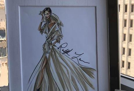 Ralph Lauren gifts Priyanka Chopra sketch of Met Gala gown