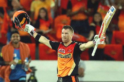 IPL 2017: David Warner's ton powers Hyderabad to 48-run win over Kolkata