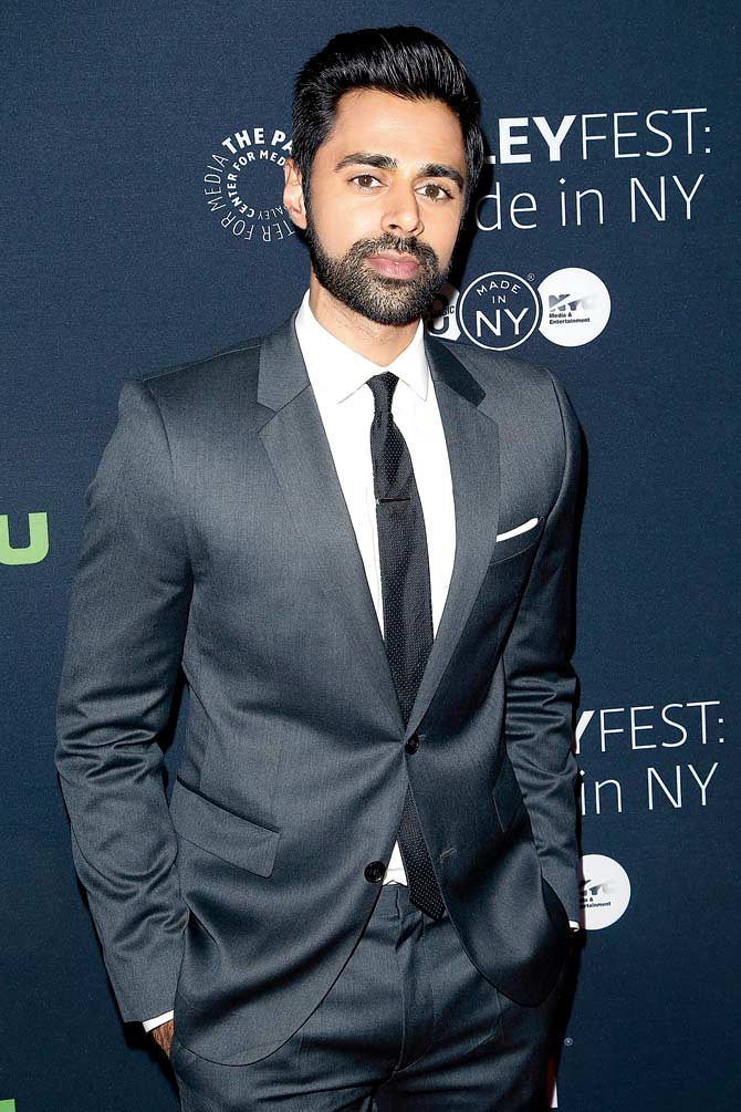 Hasan Minhaj at an event. Pic/Getty Images