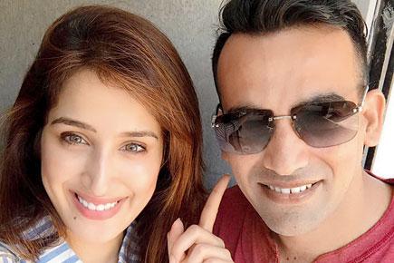 Zaheer Khan's fiancee Sagarika Ghatge loves his new look